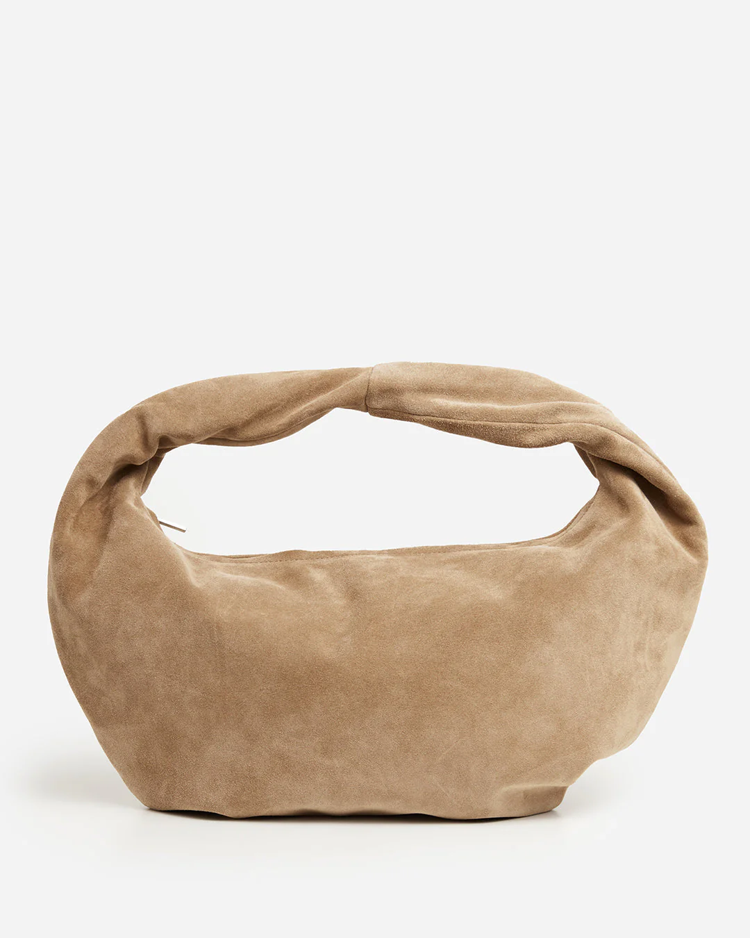 Alva Shoulder Bag Suede Sand - Image 10