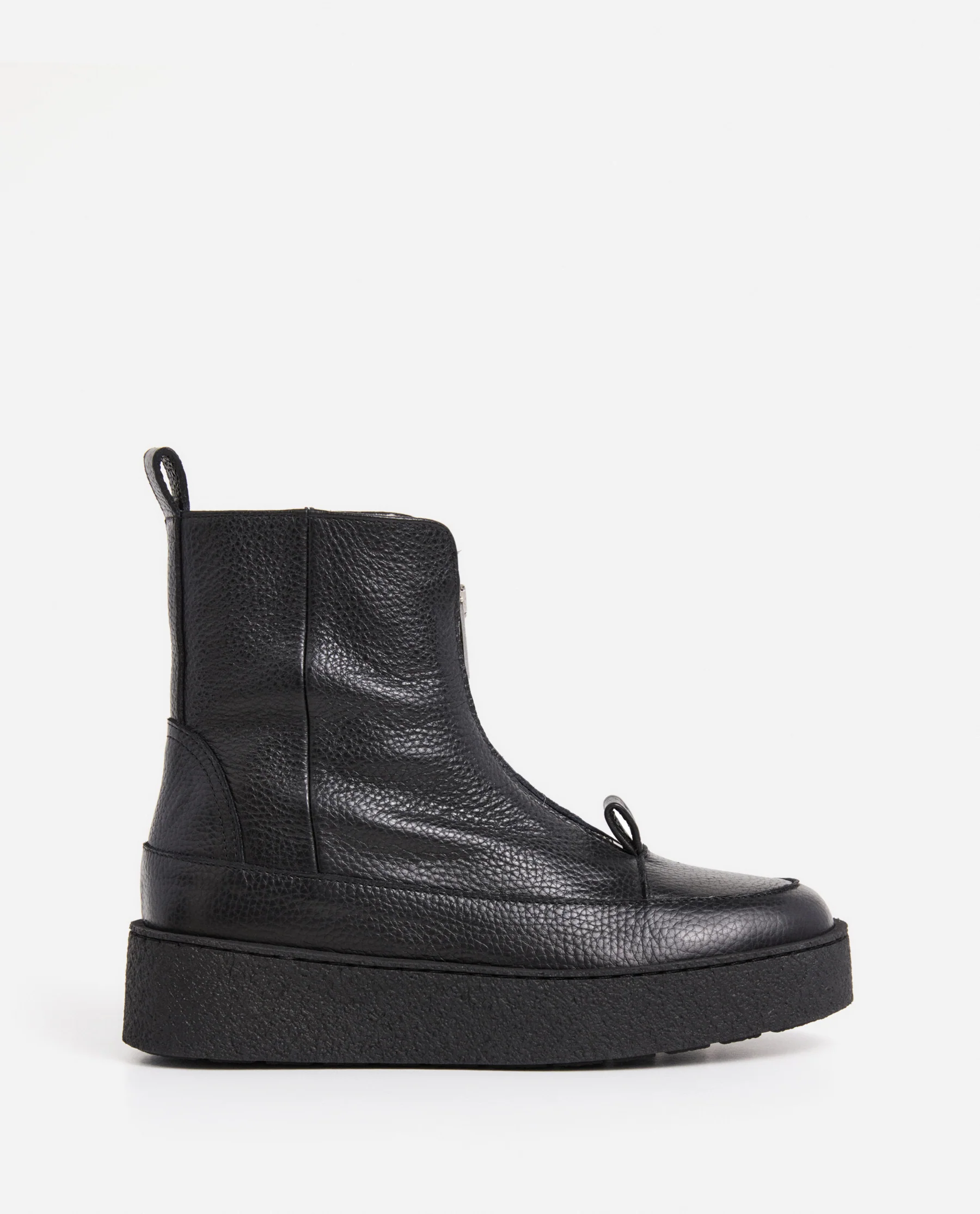 Amelia Grained Leather Black - Image 8