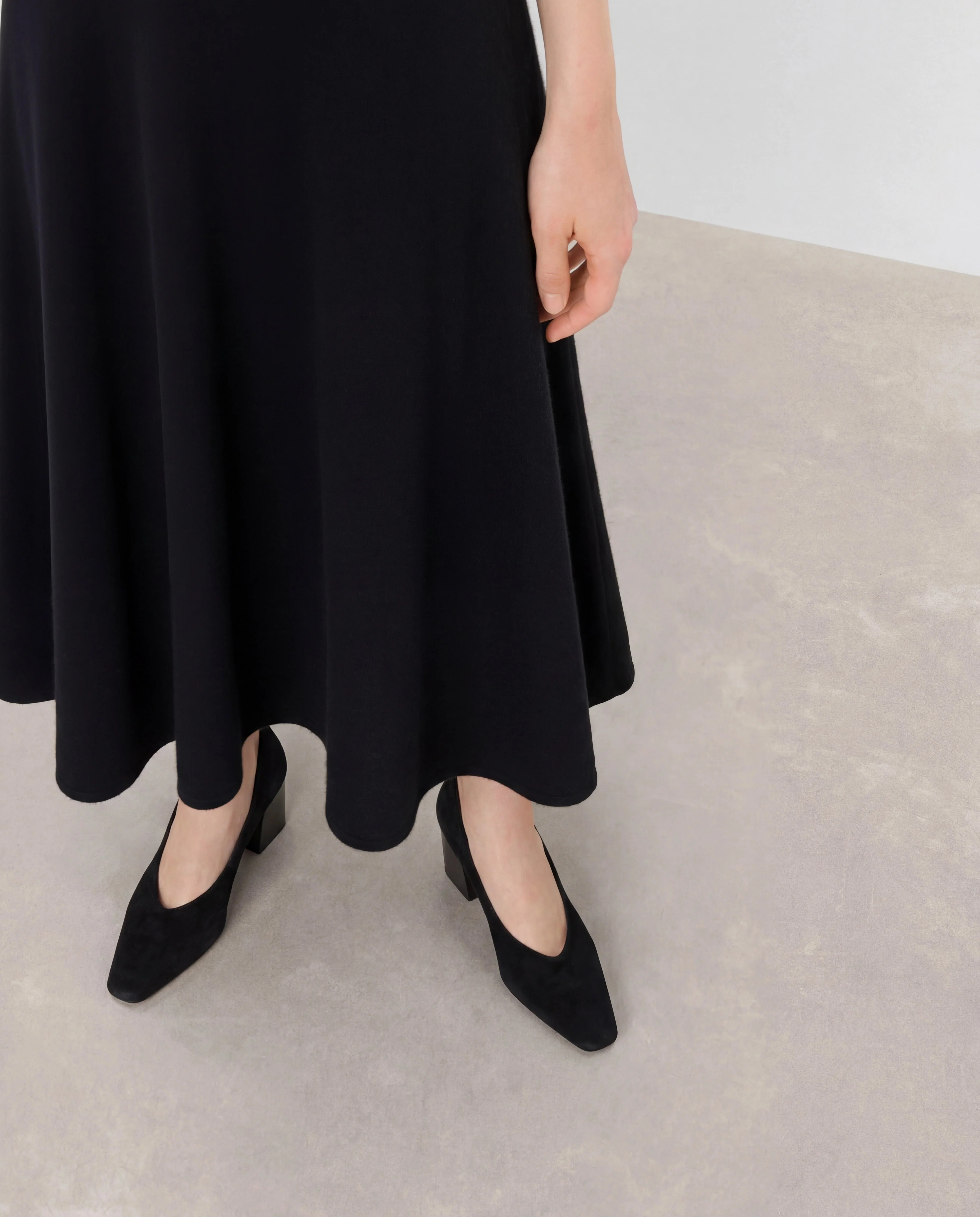Angelina 65 Suede Black - Image 2