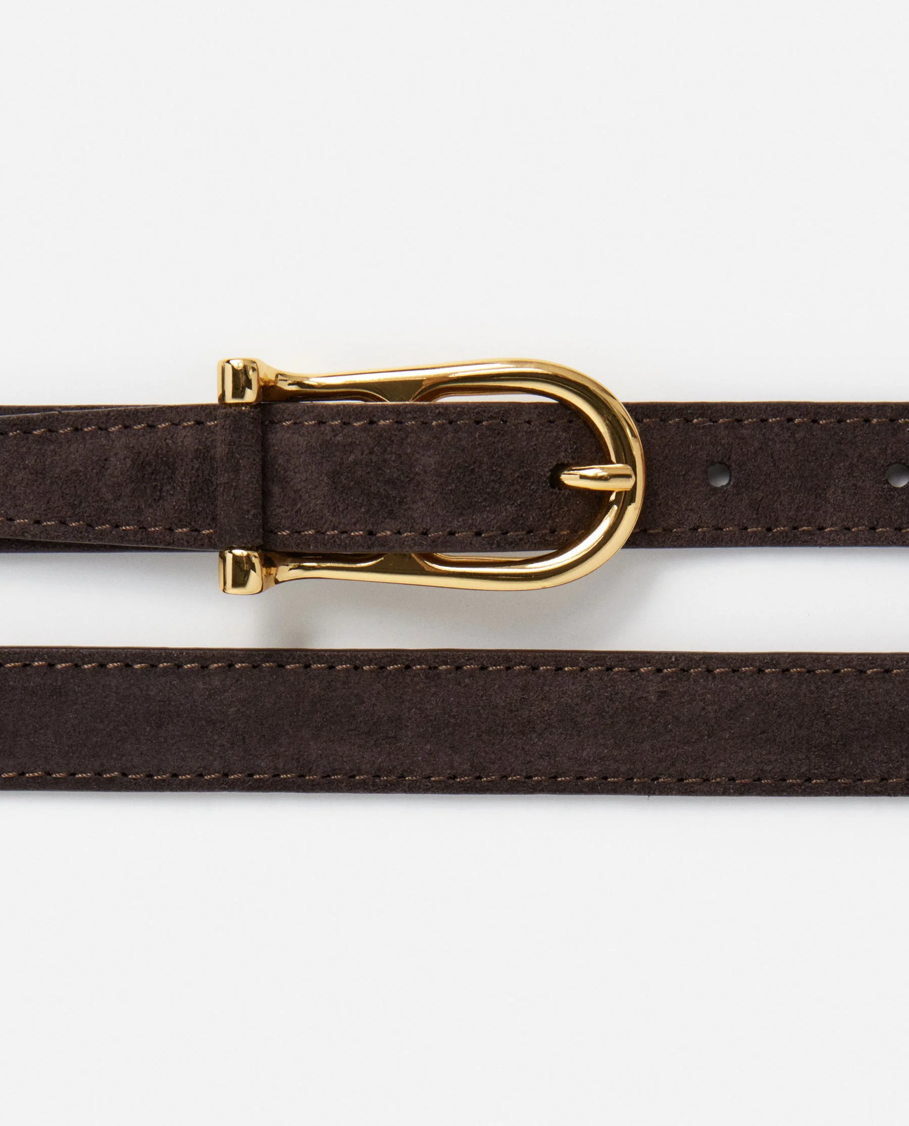 Betty Belt Suede Chocolate - Image 4