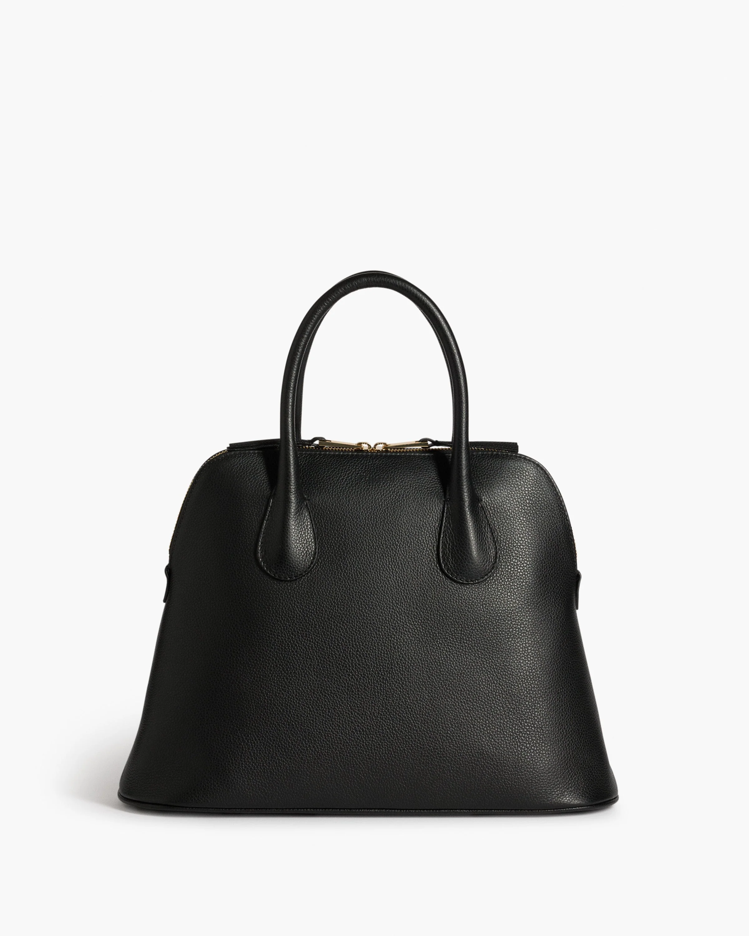 Des Portfolio Bag Grained Leather Black