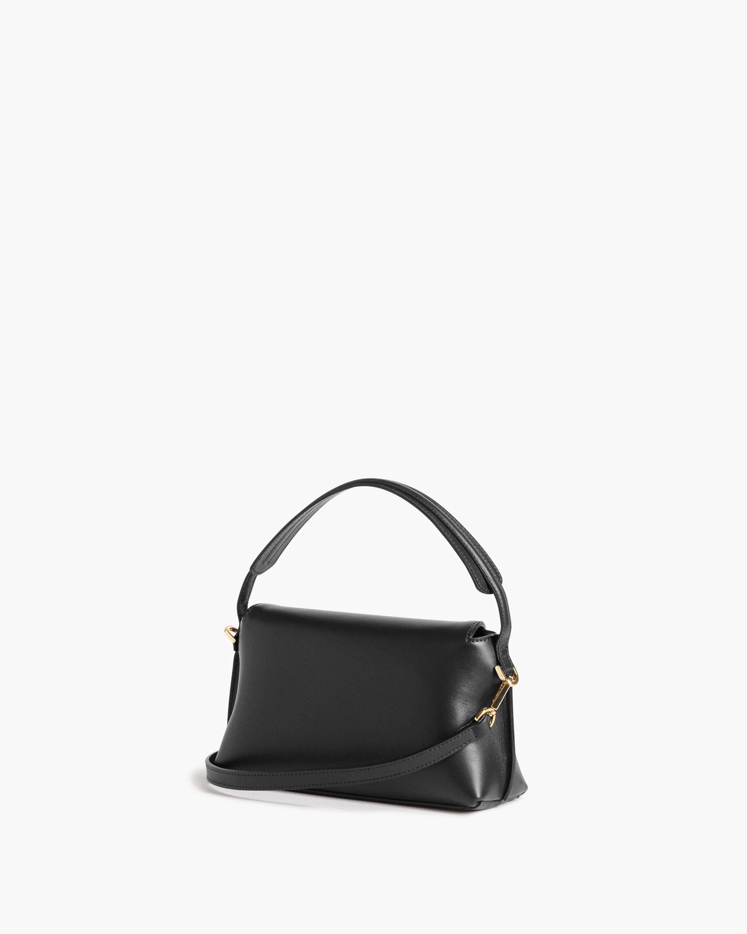 Gaia Mini Bag Leather Black - Image 3