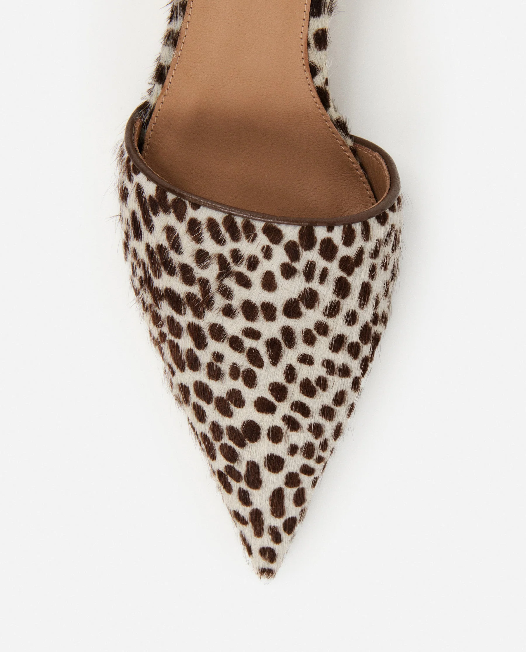 Noomi Leather Hair Chocolate Dot - Image 6