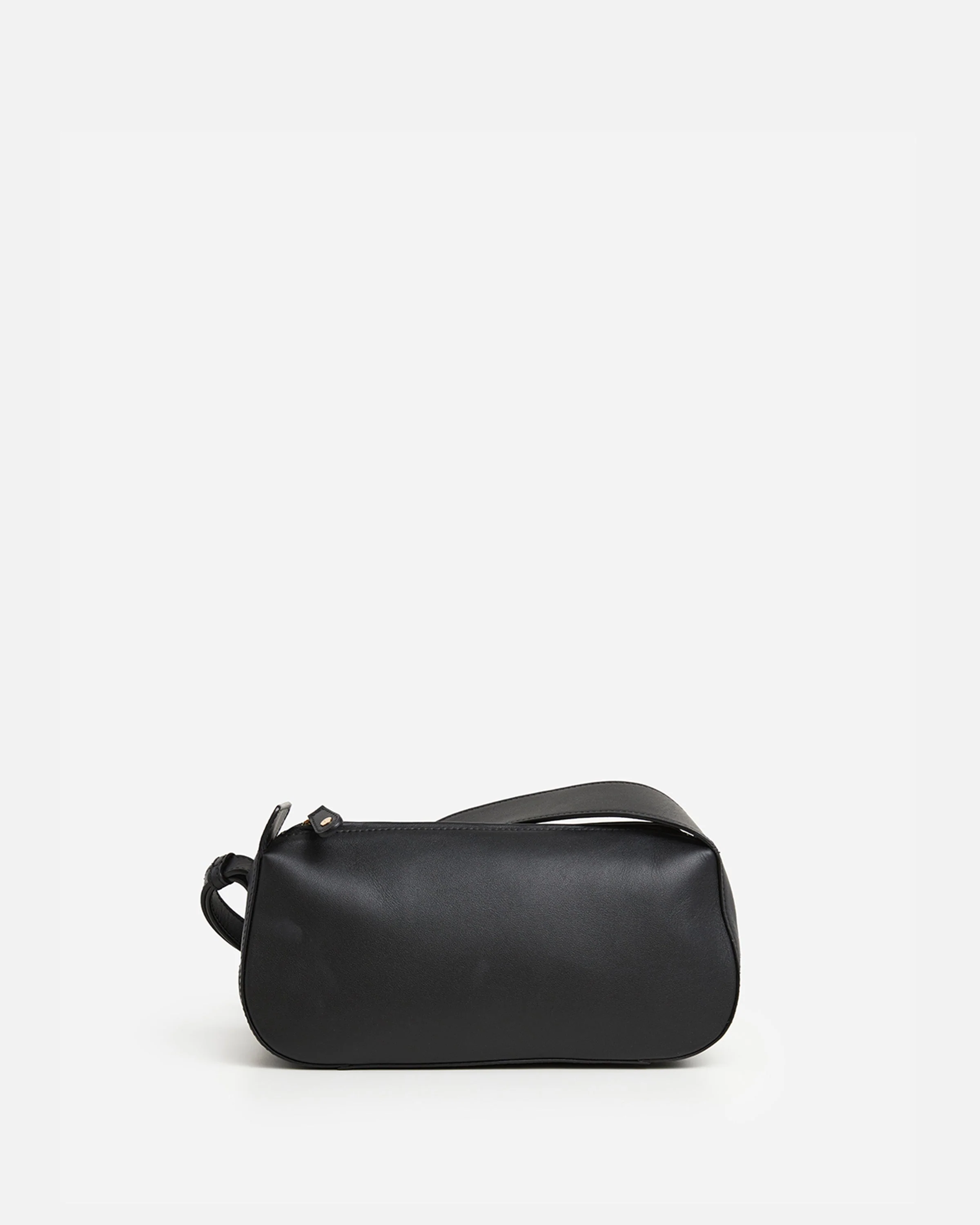Tuna Shoulder Bag Leather Black - Image 2
